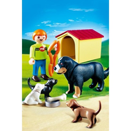 Playmobil 4498 Berner Sennenhund mit Welpen