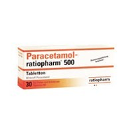 Paracetamol ratiopharm 500mg Tabletten