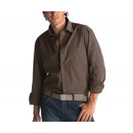 Esprit urban fit stripe poplin shirt