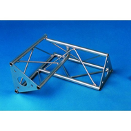 Deco-Truss Ecke vertik. re. SAC 26 silber