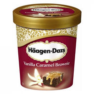 H�agen Dazs Vanilla Caramel Brownie