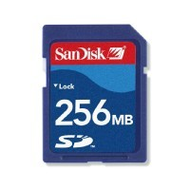 SanDisk Secure Digital CARD 256 MB