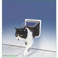 Petmate Katzent�r Pet Mate 4-Wegeverschlu� - wei�