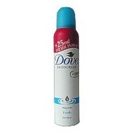 Dove Fresh mit 1/4 Feuchtigkeitscreme, Deo Spray
