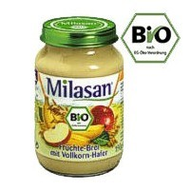 Milasan Fr�chte-Brei mit Vollkornhafer