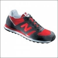 New Balance Freizeitschuh, rot-grau