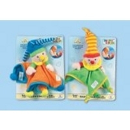 The Toy Company Learn & Fun Kuscheltuch Clown