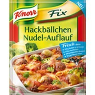 Knorr Fix Hackb�llchen Nudel-Auflauf