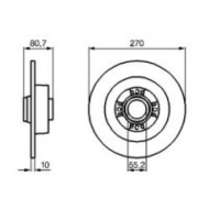 Renault Scenic Bremsscheibe