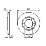 Nissan Patrol Bremsscheibe