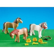 Playmobil 7435 Ponys mit Zubeh�r