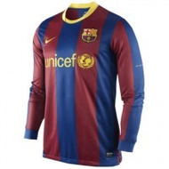 Nike FC Barcelona Trikot Home 2010 Langarm