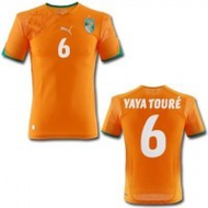 Puma Elfenbeink�ste Yaya Tour� Trikot Home 2010