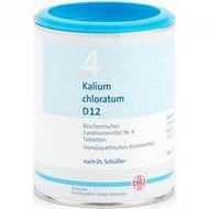 DHU Biochemie DHU 4 Kalium chloratum D12 Tabletten (1000 St)