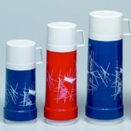 Rotpunkt Isolierflasche Dekor 60