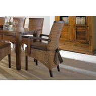 Rattan-Armlehnstuhl Rattan