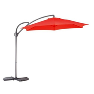 Ampelschirm rot
