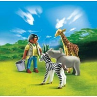 Playmobil 4931 Pflegerin mit Tierbabys