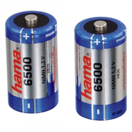 Hama NiMH-Akku Mono D (HR20) 6500 mAh
