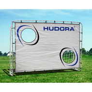 Hudora Fu�balltor Trainer mit Torwand 213 cm