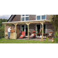 Karibu Terrassen�berdachung ECO Modell 3