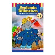 Benjamin Bl�mchen 31 als Feuerwehrmann. Cassette.
