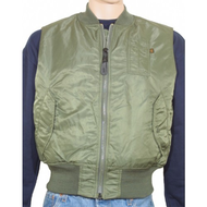 Alpha Industries Flieger-Weste MA-1 Vest 01 sage green
