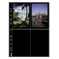 Hama Photoh�llen A4, Schwarz, 10 x 15 cm