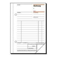 Sigel Rechnungsbuch A5 hoch 2x50 Blatt
