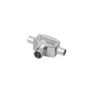 Hama Antennen-Verteiler Koax-Kupplung - 2 Koax-Stecker