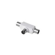 Hama Antennen-Verteiler Koax-Stecker - 2 Koax-Kupplungen