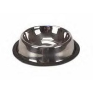 Trixie Katzennapf, Edelstahl, Gummiring, 0,25 l  � 11 cm