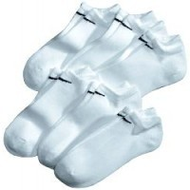 Nike F��linge Ped Sock, 6-er Pack, wei�