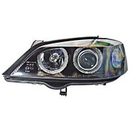 Opel Astra G Scheinwerfer schwarz