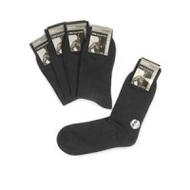 Baumwollsocken schwarz