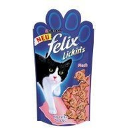 Felix Lickin's mit Fisch