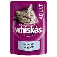 Whiskas Adult mit Lachs in Sauce