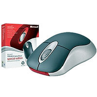 Microsoft Wireless Optical Mouse schwarz