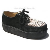 Underground Creepers Schwarz  Leopard
