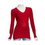 Esprit-long-pullover-rot