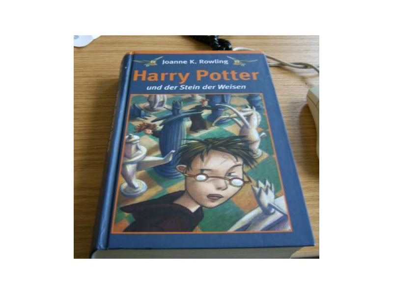 Harry Potter und der Stein der Weisen (gebundene Ausgabe) / Joanne K - Harry Potter Und Der Stein Der Weisen Erstausgabe
