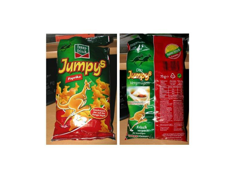 funnyfrisch Jumpys PaprikaGeschmack Hüpft auf der Zunge Testberichte bei yopi.de