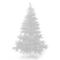 Weihnachtsbaum-weiss