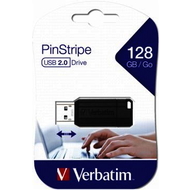 Verbatim-pinstripe-128gb-schwarz