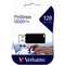 Verbatim-pinstripe-128gb-schwarz