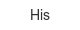 his