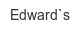 edward-s