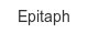 epitaph