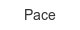 pace