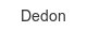 dedon